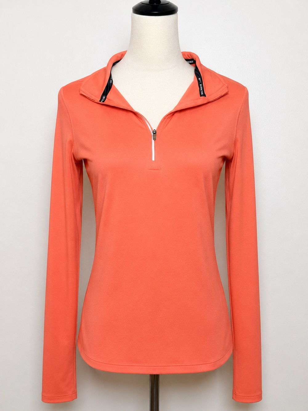 Nike Dri-Fit Running 1/4 Zip Pullover Women’s Sm Coral Long Sleeve Athletic Top